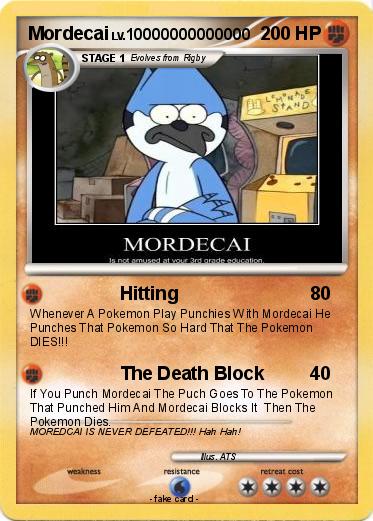 Pokemon Mordecai
