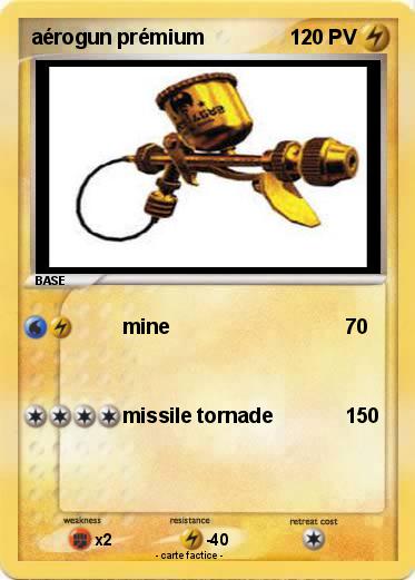 Pokemon aérogun prémium