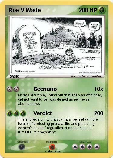 Pokemon Roe V Wade