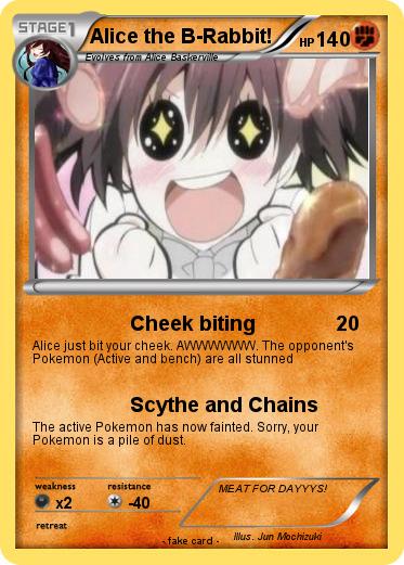 Pokemon Alice the B-Rabbit!