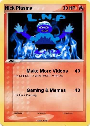 Pokemon Nick Plasma