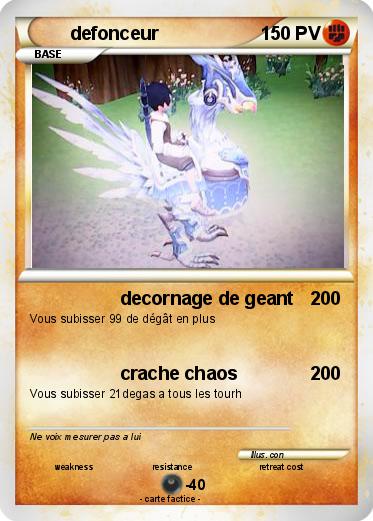 Pokemon defonceur
