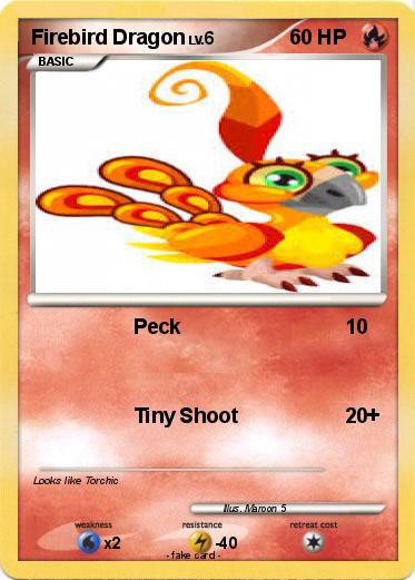 Pokemon Firebird Dragon