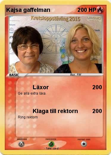 Pokemon Kajsa gaffelman