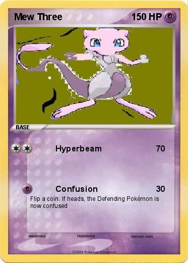 Pokemon Mew Three