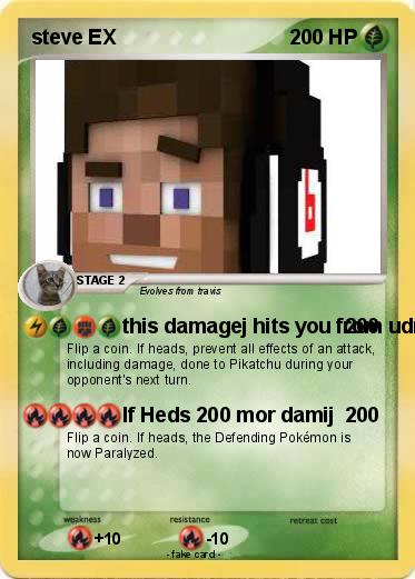 Pokemon steve EX