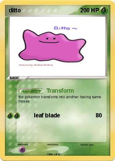 Pokemon ditto