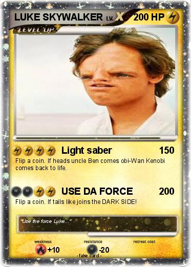 Pokemon LUKE SKYWALKER