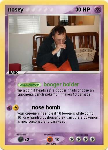 Pokemon nosey