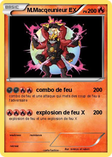Pokemon M.Macqeunieur EX