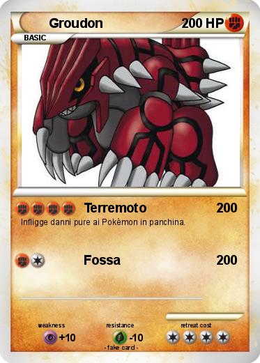 Pokemon Groudon