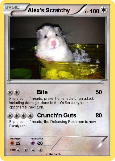 Pokemon Alex's Scratchy