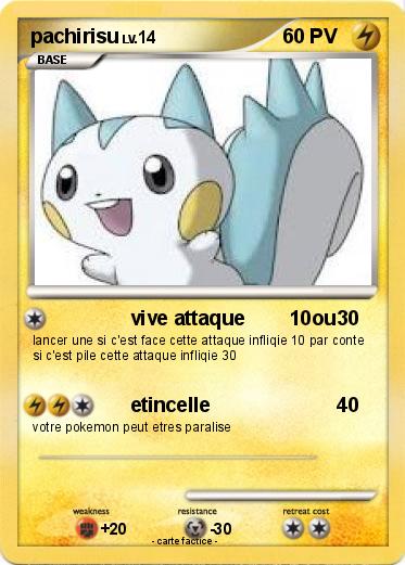 Pokemon pachirisu