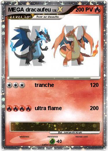 Pokemon MEGA dracaufeu