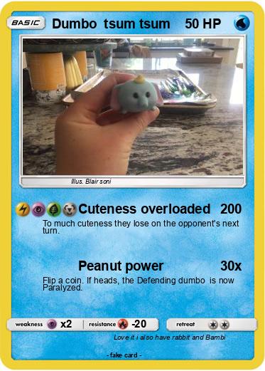 Pokemon Dumbo  tsum tsum