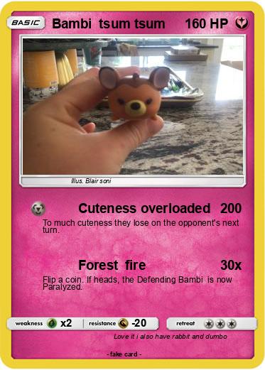 Pokemon Bambi  tsum tsum