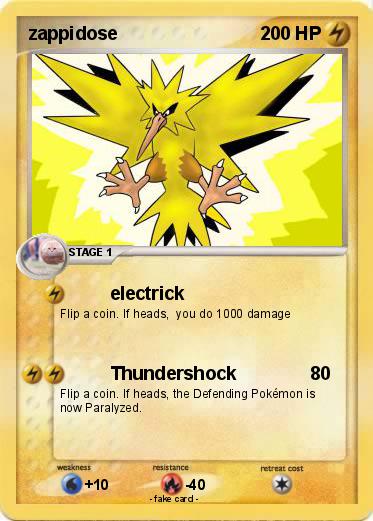 Pokemon zappidose