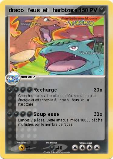 Pokemon draco   feus  et   harbizare
