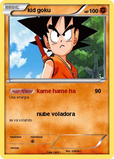 Pokemon kid goku