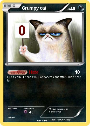 Pokemon Grumpy cat