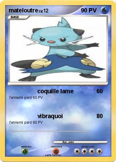 Pokemon mateloutre