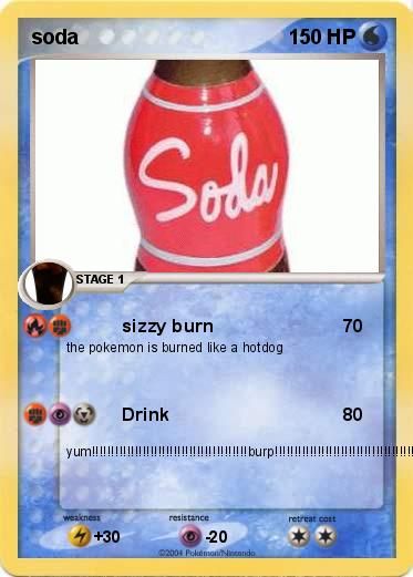 Pokemon soda