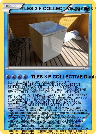 Pokemon TLES 3 F COLLECTIVE Danfoss ™