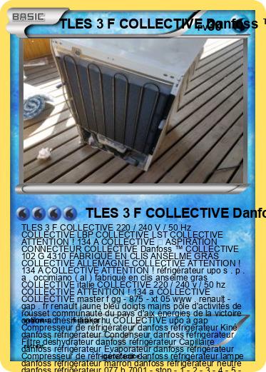 Pokemon TLES 3 F COLLECTIVE Danfoss ™