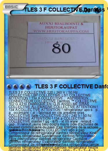 Pokemon TLES 3 F COLLECTIVE Danfoss ™