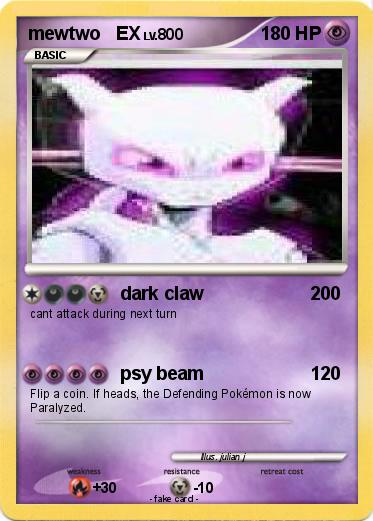 Pokemon mewtwo   EX