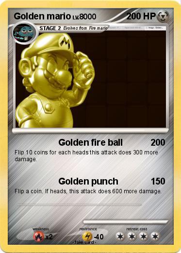 Pokemon Golden mario
