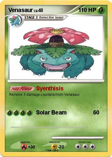 Pokemon Venasaur