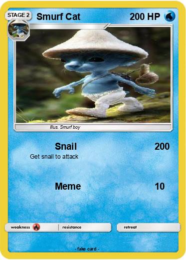 Pokemon Smurf Cat