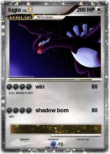 Pokemon lugia