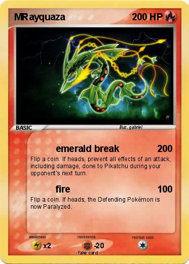 Pokemon MRayquaza