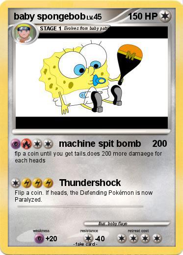Pokemon baby spongebob