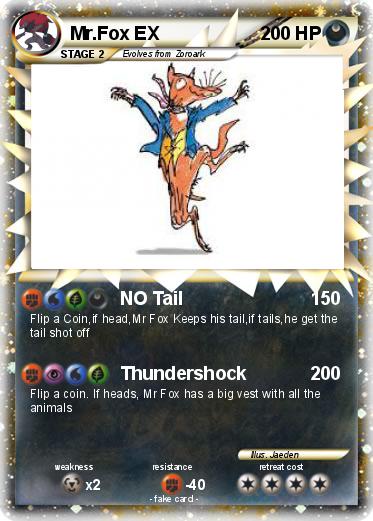 Pokemon Mr.Fox EX