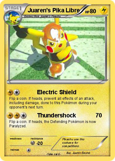 Pokemon Juaren's Pika Libre