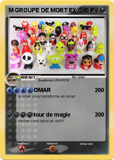 Pokemon M GROUPE DE MORT EX