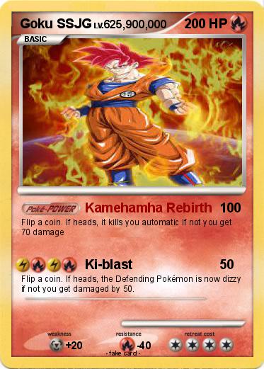 Pokemon Goku SSJG