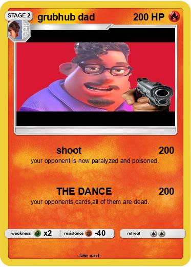 Pokemon grubhub dad
