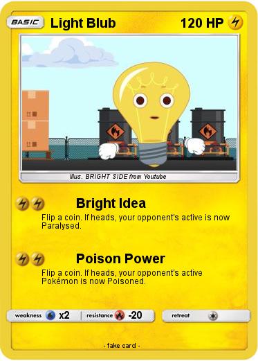 Pokemon Light Blub
