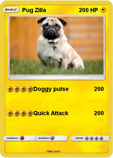 Pokemon Pug Zilla