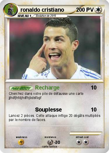 Pokemon ronaldo cristiano