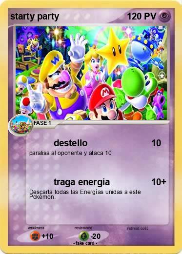 Pokemon starty party