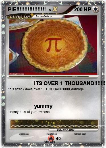 Pokemon PIE!!!!!!!!!!!!!!!!!!