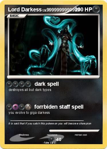 Pokemon Lord Darkess