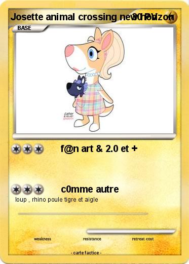 Pokemon Josette animal crossing new horizon