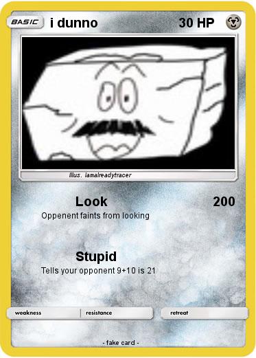 Pokemon i dunno