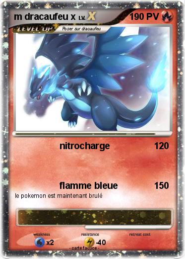Pokemon m dracaufeu x